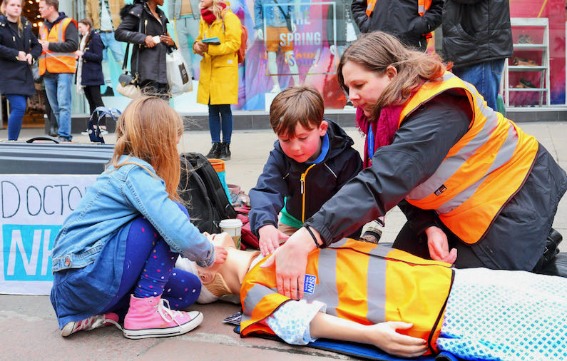 CPR Training, Including AED Operation