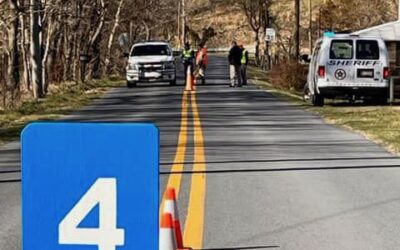 Traffic Stop for 911 Signs